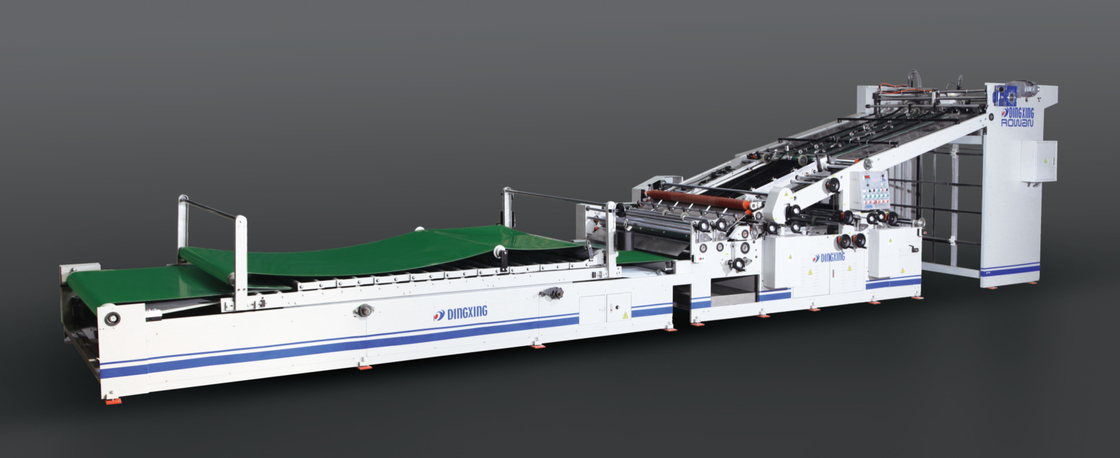 セリウム 5 つの層の段ボール箱のフルートのラミネーションの貼り付け機械 PLC 制御