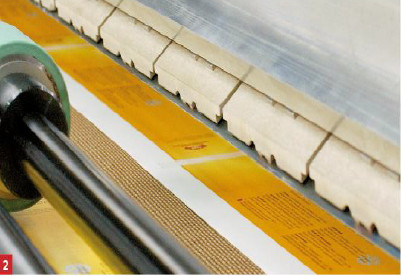 80-100m/Min ホット ナイフのフィルム ラミネーター機械 PUR の接着剤の熱フィルム ラミネーター