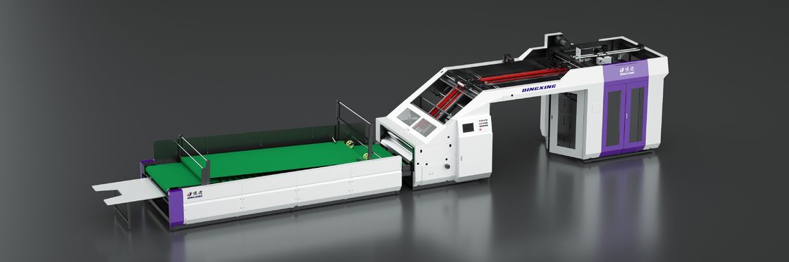 高速ラミネーター 高速フルートラミネーター 紙膜材料 ラミネート 厚さ範囲 1~10mm 産業用包装機器